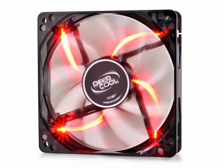 大風量かつ静音仕様。Deepcool、ケースファンに最適な120mm径のLEDファン「WIND BLADE 120 R」