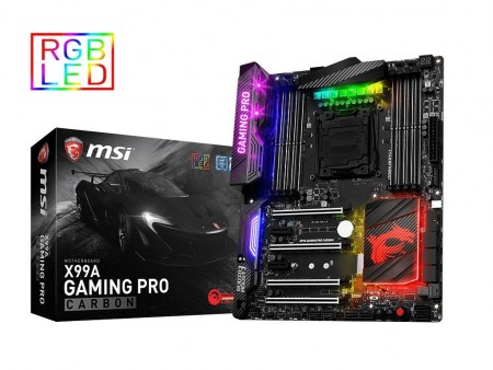 フロントUSB Type-CやU.2スロット標準装備。カーボンデザインの“Broadwell-E”対応マザー、MSI「X99A GAMING PRO CARBON」