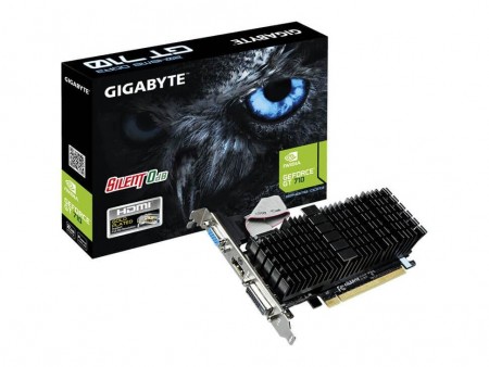 CFD、ロープロ・ファンレス対応のGeForce GT 710、GIGABYTE「GV-N710SL-2GL」など2種