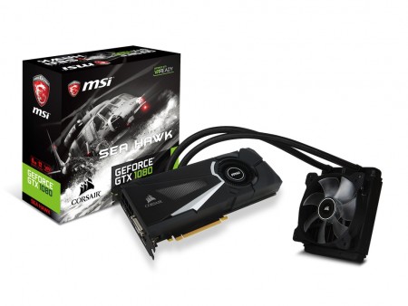 MSI、オリジナル仕様のGeForce GTX 1080発表。「TWIN FROZR VI」モデルと水冷モデルの2種