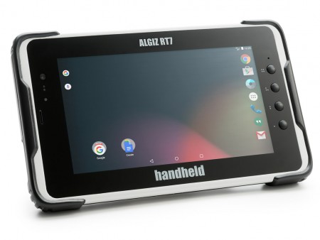 軍事規格のタフネスボディに装備満載。なんでもできる最強業務タブレット、Handheld「Algiz RT7 eTicket」