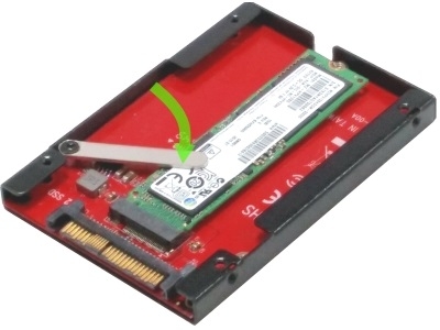 NVMe対応M.2 SSDをU.2に変換するアダプタ、Addonics「AD25M2U.2」発売