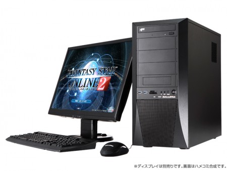 ドスパラGALLERIA、「ファンタシースターオンライン2」にGTX 1080搭載モデルなど