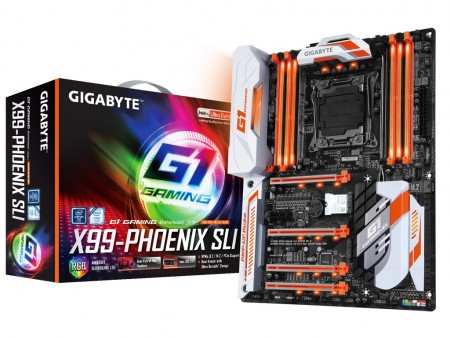 GIGABYTE、「Ambient Surround LED」搭載のBroadwell-E対応マザー「GA-X99-Phoenix SLI」