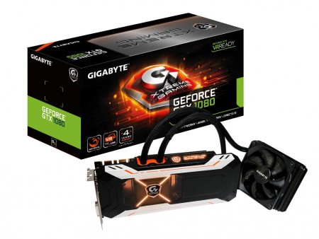 CFD、完全水冷仕様のGTX 1080、GIGABYTE「GV-N1080XTREME W-8GD」近日発売