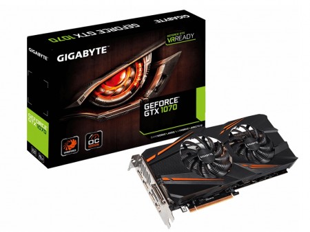 新型「WINDFORCE 2X」搭載のGTX 1070、GIGABYTE「GV-N1070WF2OC-8GD」近日発売