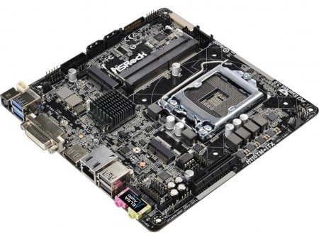 Intel H110チップ採用のThin Mini-ITXマザーボード、ASRock「H110TM-ITX」