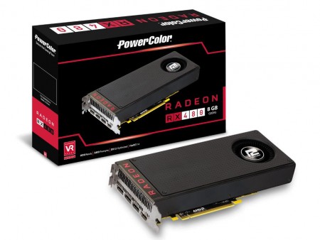 PowerColorのRadeon RX 480「AXRX 480 8GBD5-M3DH」、税抜31,000円前後で発売開始