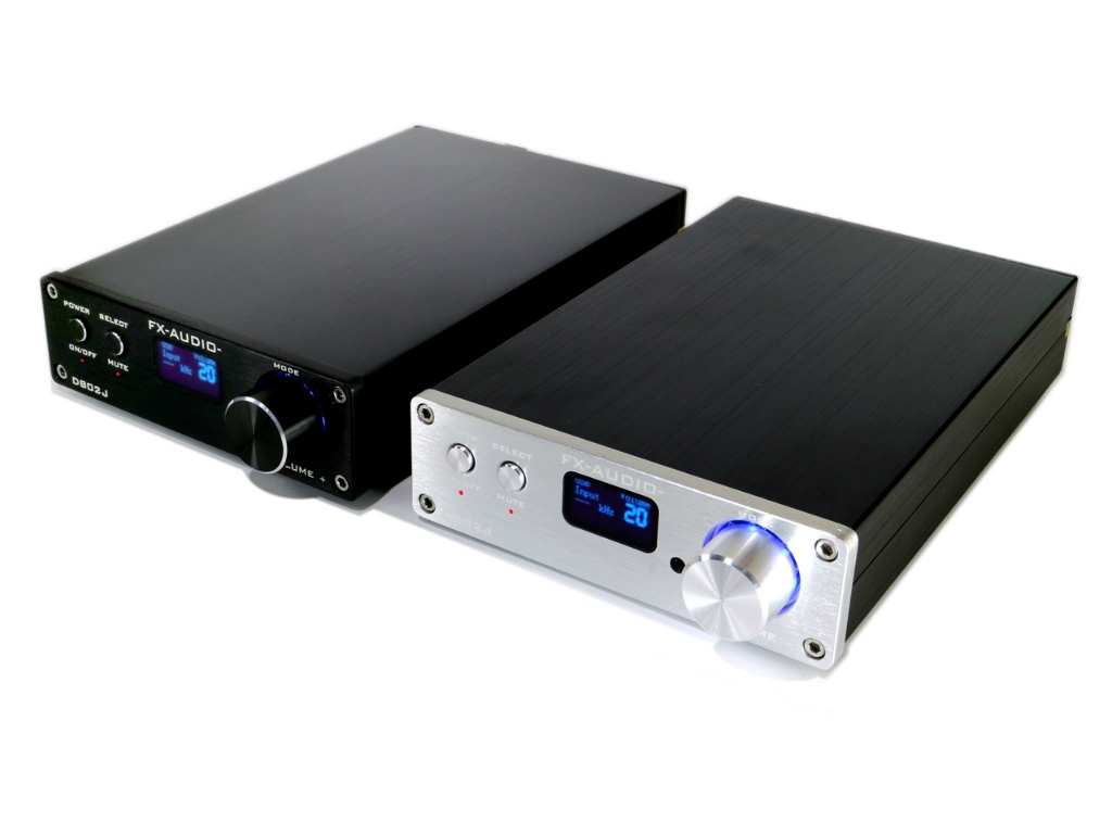 フルデジタル仕様のハイレゾ対応プリメインアンプ、 FX-AUDIO「D802J 