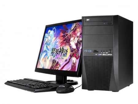 ドスパラGALLERIA、オリジナル特典付属の「星界神話」推奨PC計6モデル発売