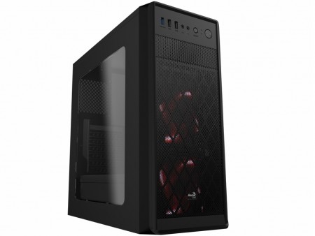 フロントメッシュの高エアフローミドルタワーPCケース、Aerocool「SI-5100」