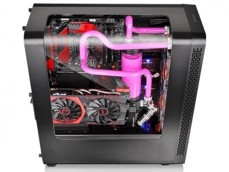 アクリルパネルがトップ面まで回り込む 魅せるミドルタワー Thermaltake View 27 発売 エルミタージュ秋葉原