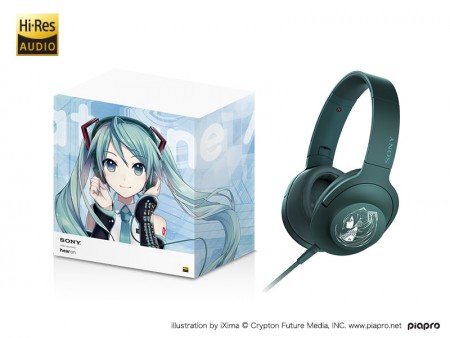 ソニー、選べる4種類の「初音ミク」コラボレーションステレオヘッドホンは12日販売開始