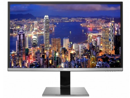 広視野角VAパネル採用の32インチ4K液晶ディスプレイ、AOC「U3277PWQU」