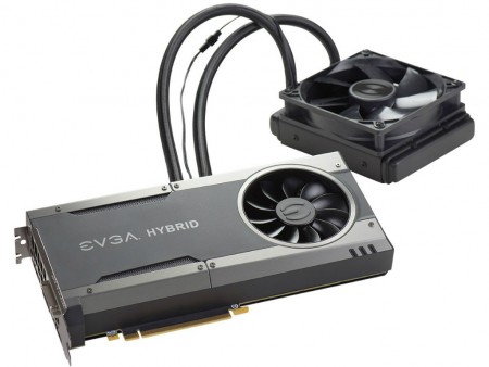 EVGA、水冷・空冷ハイブリッドのGTX 1070最上位「GeForce GTX 1070 FTW HYBRID」