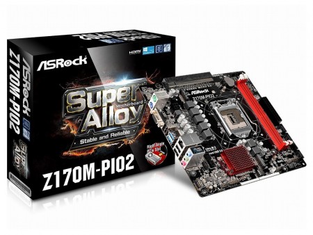 頭の上に拡張スロット。ライトアングルのPCIeスロットを備えたMicroATXマザー、ASRock「Z170M-PIO2」