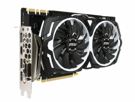 売価7.5万円の廉価版GeForce GTX 1080 OC、MSI「GeForce GTX 1080 ARMOR 8G OC」