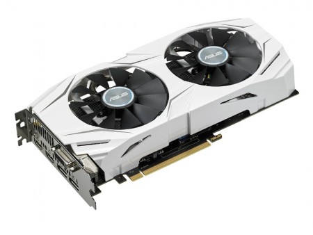 ホワイトデュアルファンクーラー搭載のRadeon RX 480、ASUS「DUAL-RX480-O4G」