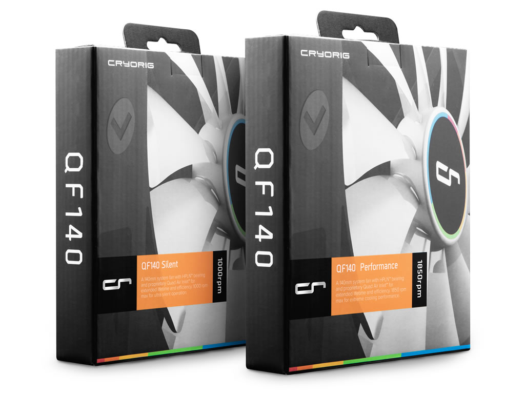 I quiet like. Cryorig qf140 Performance. Selected Performance quiet Shade.