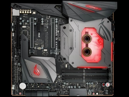 ASUS R.O.G.、専用ウォータブロック標準の最上位Z270マザー「ROG MAXIMUS IX EXTREME」発売