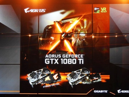 GTX 1080 Ti初のオリジナルモデル、GIGABYTE「AORUS GeForce GTX 1080