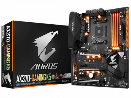 GIGABYTE、OCチップ「Turbo B-Clock」搭載のRyzenマザー「GA-AX370-GAMING K5」など2種