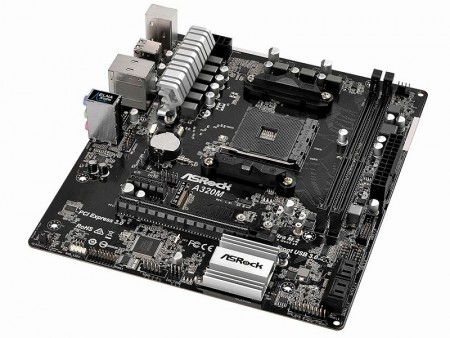 Ryzen対応のエントリーチップA320搭載のMicroATXマザーボード、ASRock「A320M」が来週発売