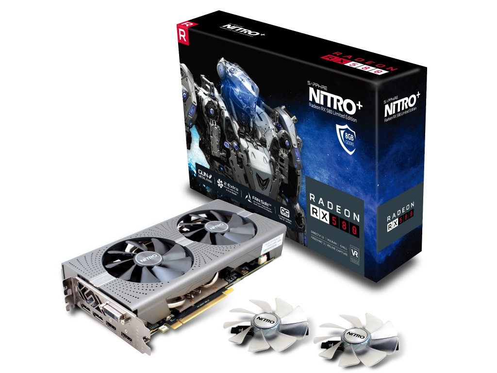 SAPPHIRE、選別チップ採用の超高クロック版RX 580「NITRO+ Radeon RX ...