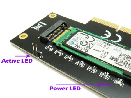 NVMe M.2 SSDを安定動作させるPCI-Express（x4）接続の変換カードがファストから