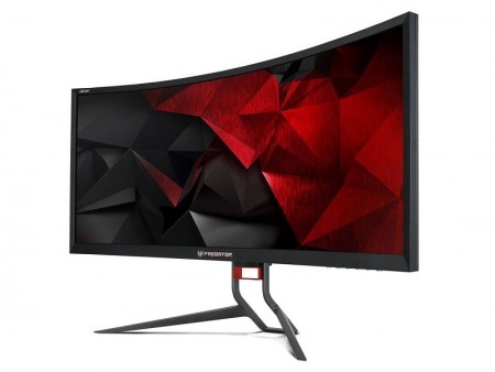 NVIDIA G-SYNC対応の35インチ曲面ゲーミング液晶、Acer「Predator Z35P」