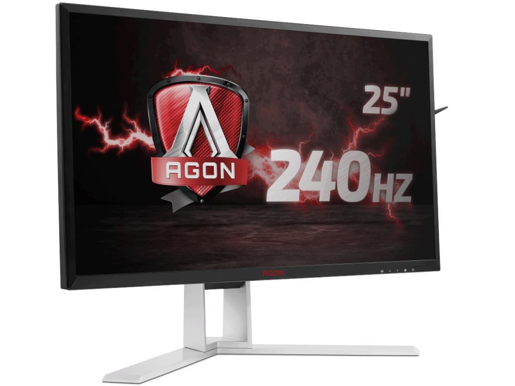 240Hz/G-Sync対応の24.5インチフルHDゲーミング液晶、AOC「AG251FG