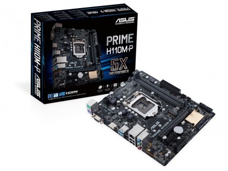 高耐久のローエンド向けIntel H110搭載MicroATXマザーボード、ASUS「PRIME H110M-P」