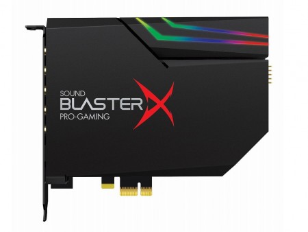 Creative、ESS製DAC搭載のゲーマー向けPCIe（x1）サウンドカード「Sound BlasterX AE-5」リリース