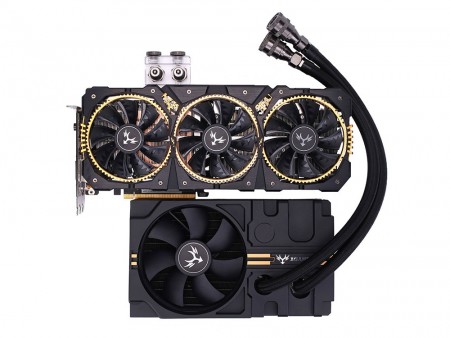 最大1,784MHz。水冷・空冷ハイブリッドクーラー搭載GTX 1080 Ti、Colorful「1080Ti Kudan」