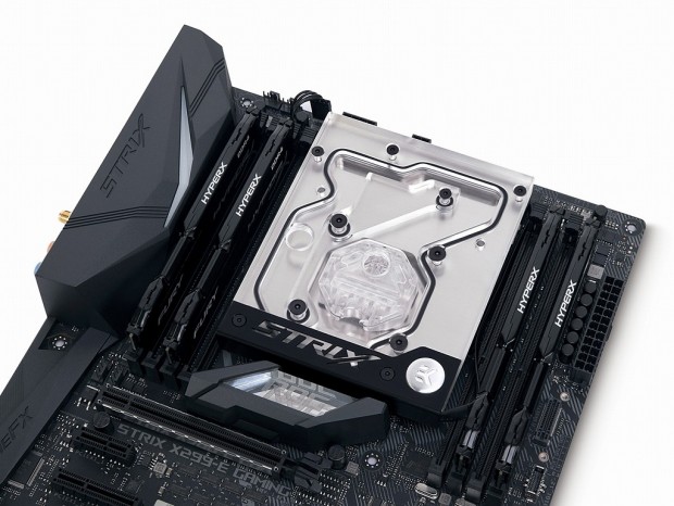 EK Water Blocksから、ASUS「ROG STRIX X299-E GAMING」専用設計のウォーターブロックが登場