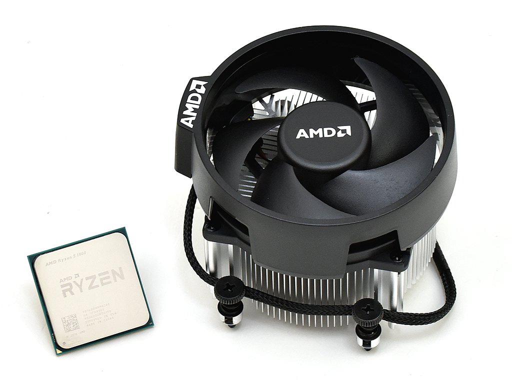 【動作確認済】AMD RYZEN 5 1600 AM4 クーラー付