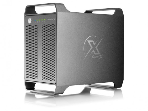 最高1,480MB/sのThunderbolt 3対応4ベイストレージケース、AKiTiO「Thunder3 Quad X」