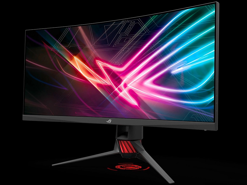 ASUS ROG、UWQHD対応の35インチ曲面液晶「ROG Strix XG35VQ」 - エルミタージュ秋葉原