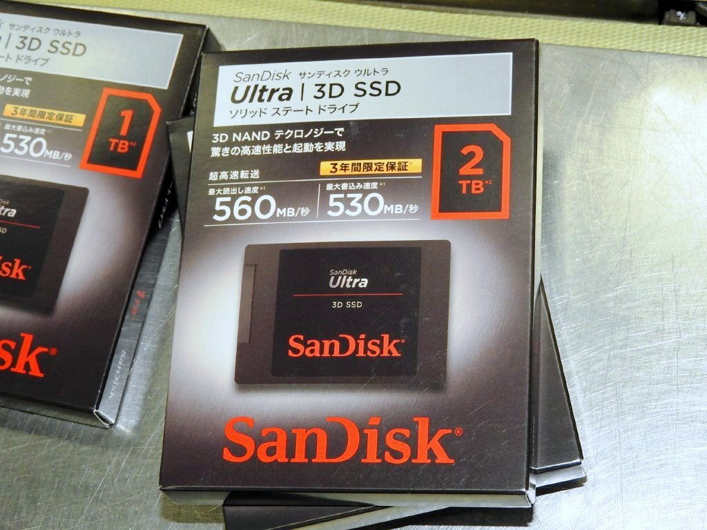 SanDisk(サンディスク) SanDisk SSD Ultra 3Dシリーズ 1.0TB SDSSDH3