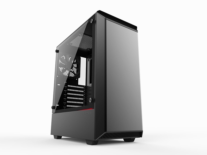 Phanteks「P300 Tempered Glass」。フルメタル筐体＆強化ガラスパネルのE-ATX対応ミドルタワー - エルミタージュ秋葉原