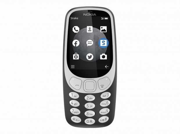 “伝説のケータイ”に3G版。Twitterも使える「Nokia 3310 3G」が近く発売に