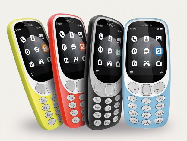 “伝説のケータイ”に3G版。Twitterも使える「Nokia 3310 3G」が近く発売に