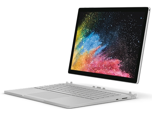 税込約20万円から。13.5インチ3K液晶採用2-in-1 PC、マイクロソフト「Surface Book 2」