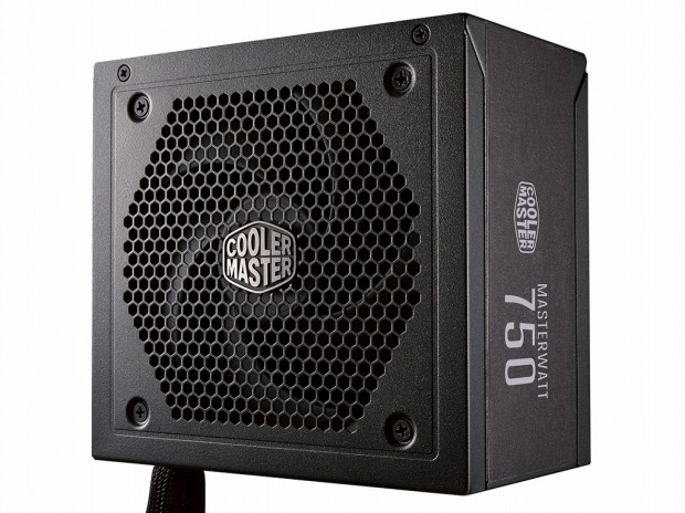 Cooler Master、セミファンレス対応BRONZE電源「MasterWatt」