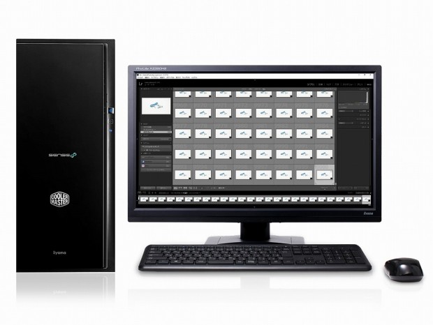 Core i7-8700K搭載のAdobe「Lightroom」向けミドルタワーPCがSENSE∞から