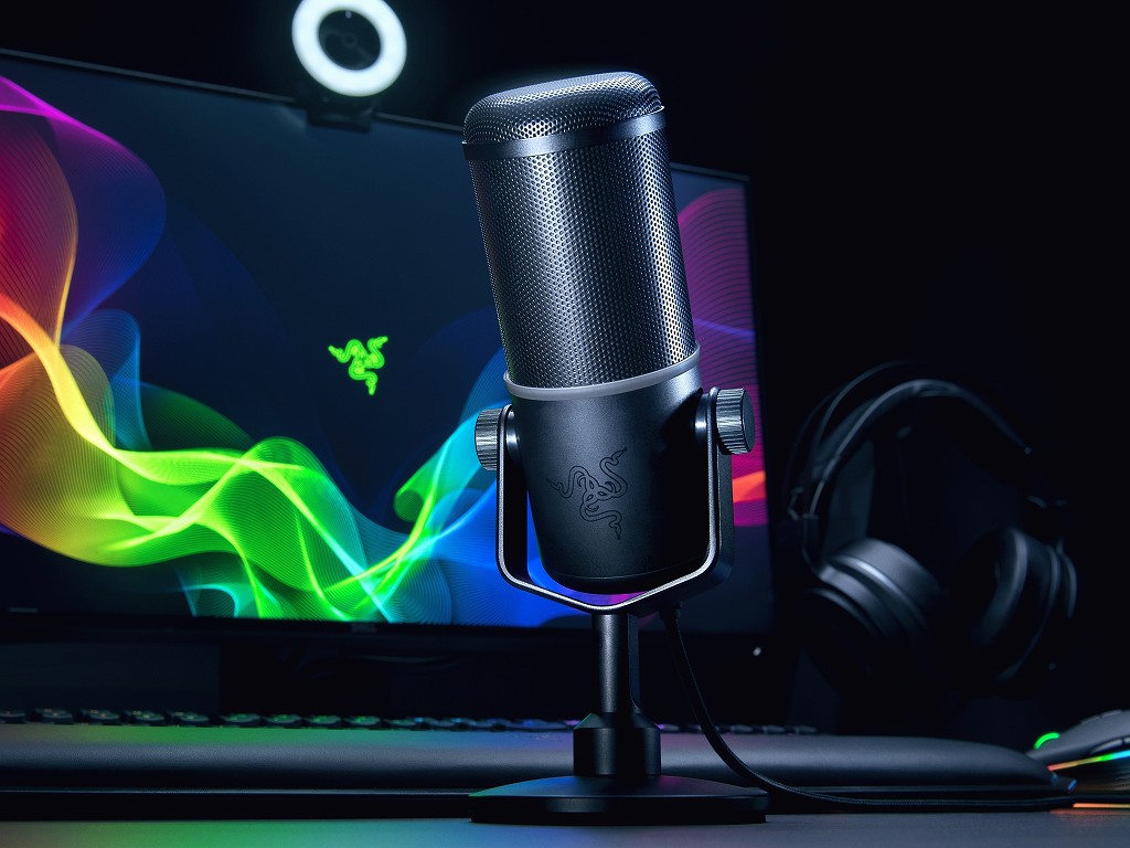 ストリーミング配信用プログレードマイク「Razer Seiren Elite