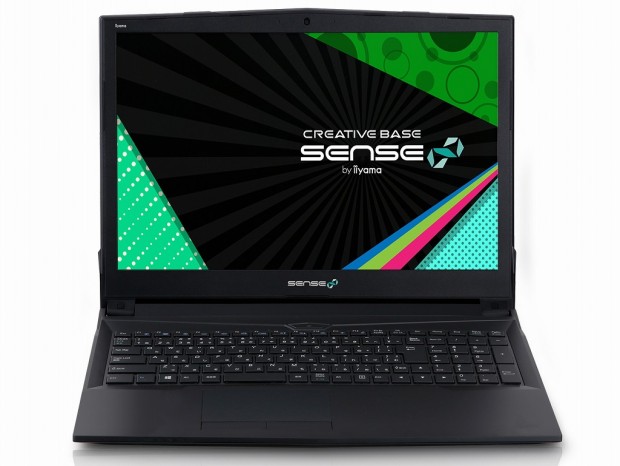 Core i7とGTX 1050搭載の15型フルHDノートPCがSENSE∞より発売