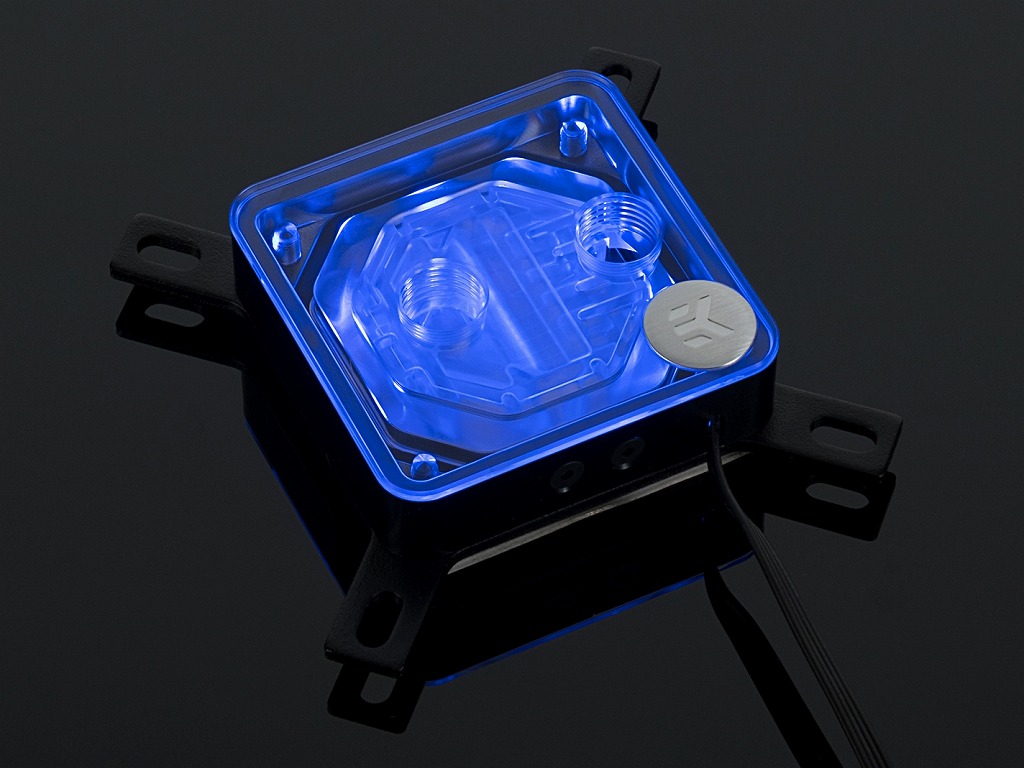EK Waterの最上位ウォーターブロック「EK-Supremacy EVO」にRGB LED ...