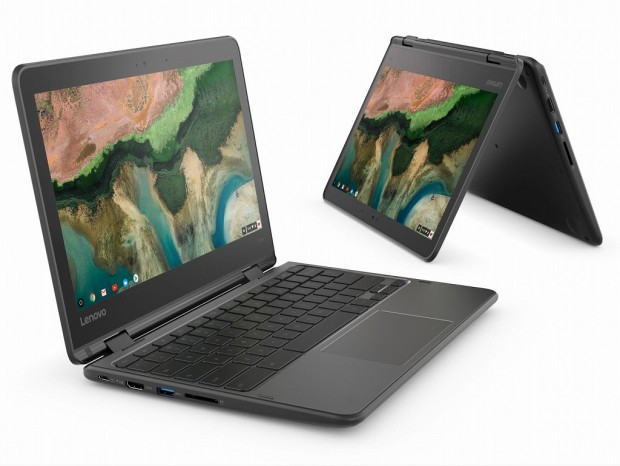 75cmからの落下に耐える堅牢設計の2-in-1 Chromebookがレノボから発売