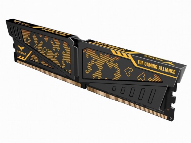 ASUS「TUF GAMING」向けDDR4メモリ、Team「T-FORCE VULCAN TUF」シリーズ